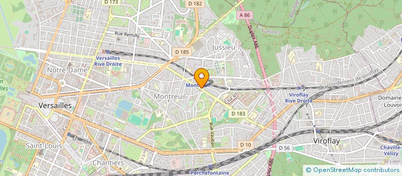 localisation de l'entreprise VANOLICE à VERSAILLES