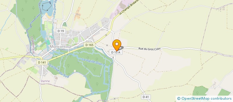 localisation de l'entreprise VANON  MONCONTOUR