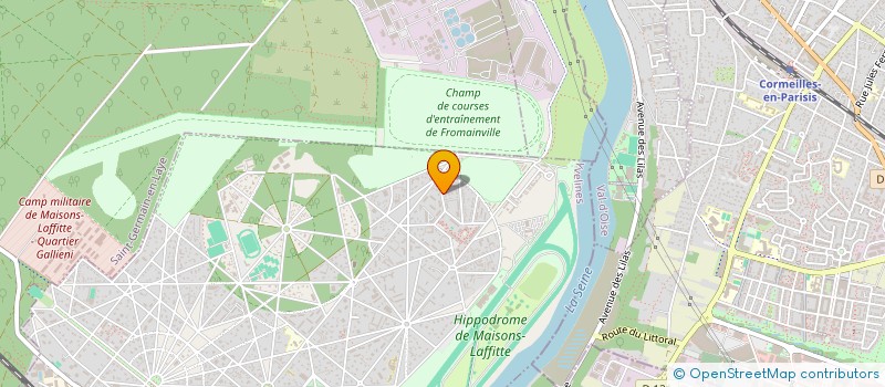 localisation de l'entreprise VANOP HOME  MAISONS-LAFFITTE