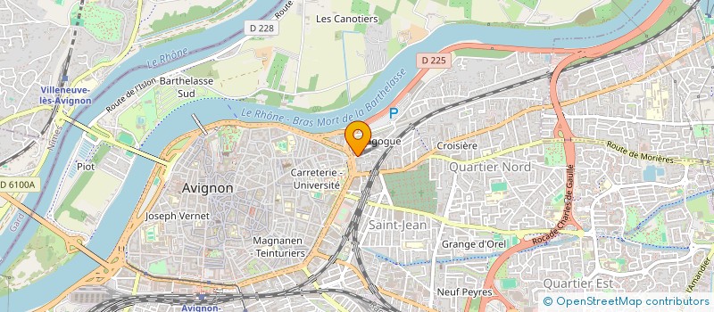 localisation de l'entreprise VANOPLAST à AVIGNON