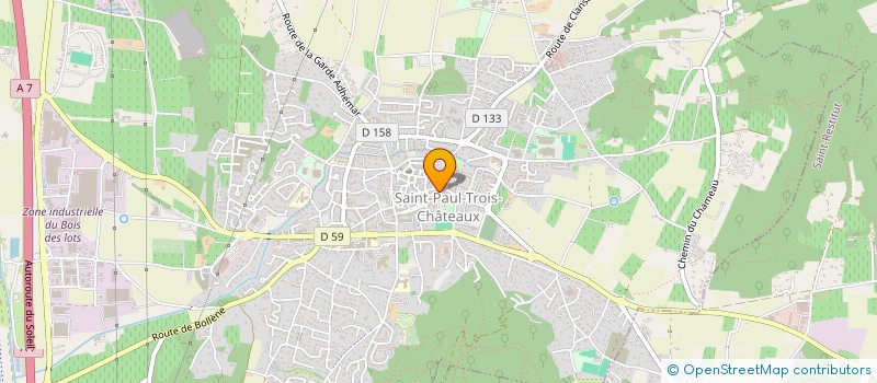 localisation de l'entreprise VANOU NETTOYAGE & CONCIERGERIE  SAINT-PAUL-TROIS-CHATEAUX