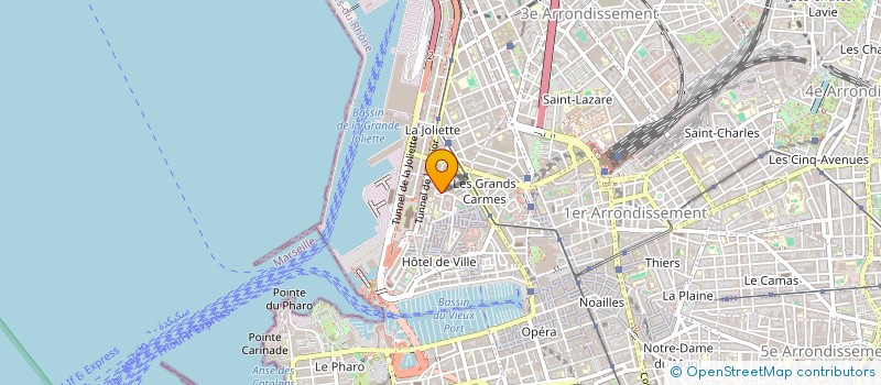 localisation de l'entreprise VANOVATION à MARSEILLE