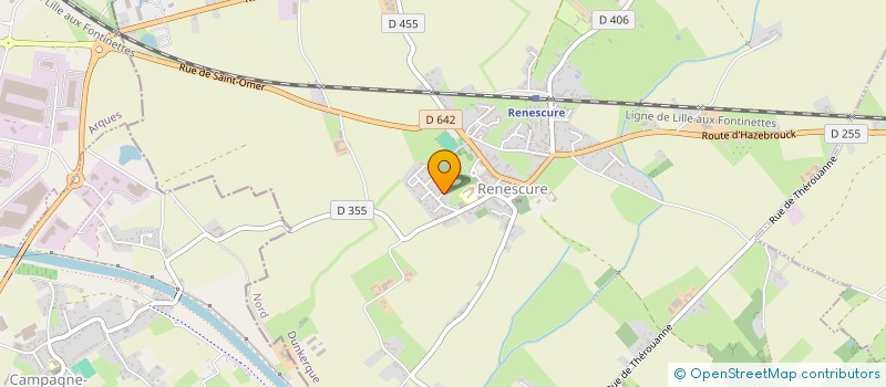 localisation de l'entreprise VANPEENE COLEAUX  RENESCURE