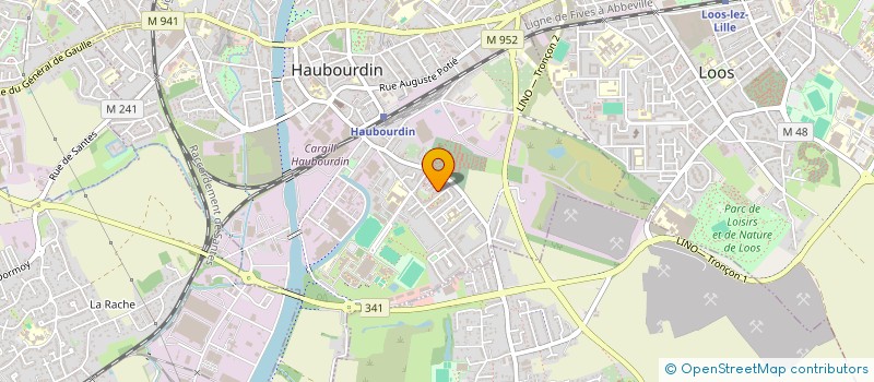 localisation de l'entreprise VANPEENE RENOVATION à HAUBOURDIN