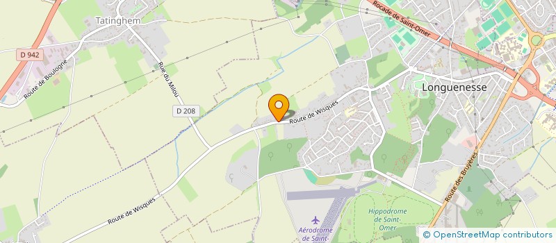 localisation de l'entreprise VANRAES INVESTISSEMENT  LONGUENESSE