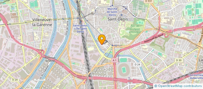 localisation de l'entreprise VANS ELITE à SAINT-DENIS
