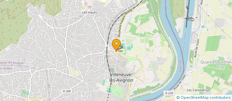 localisation de l'entreprise VANSAL  VILLENEUVE-LES-AVIGNON