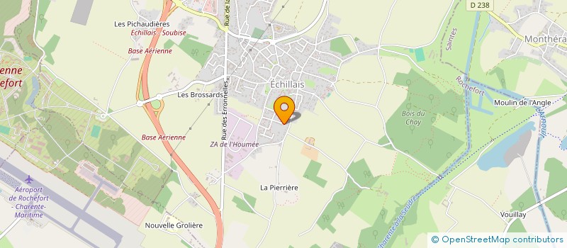 localisation de l'entreprise VANSEM  ECHILLAIS