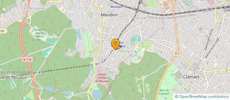 localisation de l'entreprise VANSGALACO à MEUDON