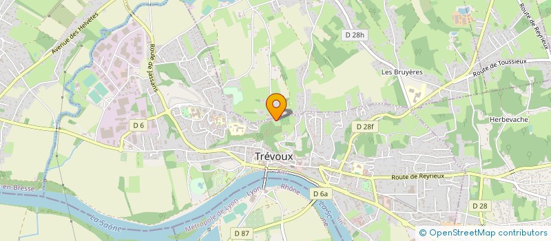 localisation de l'entreprise VANSSAY TRANSITION à TREVOUX