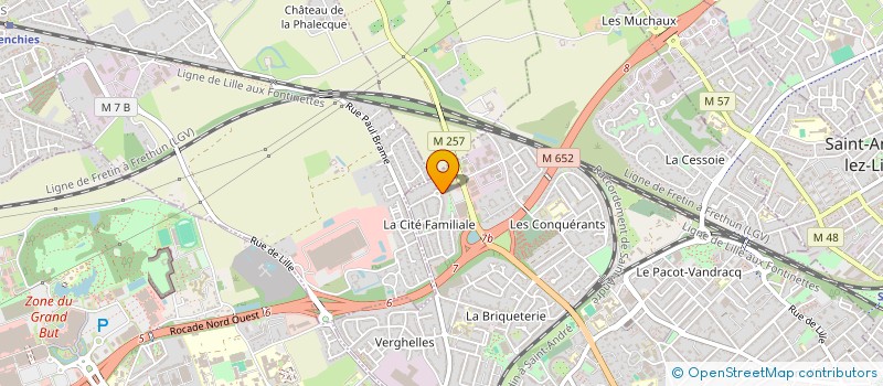 localisation de l'entreprise VANSTEN SARL à LAMBERSART