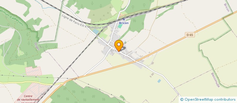localisation de l'entreprise VANSTINE à BRICON