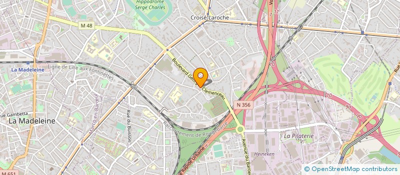 localisation de l'entreprise VANSTONE à MARCQ-EN-BARŒUL