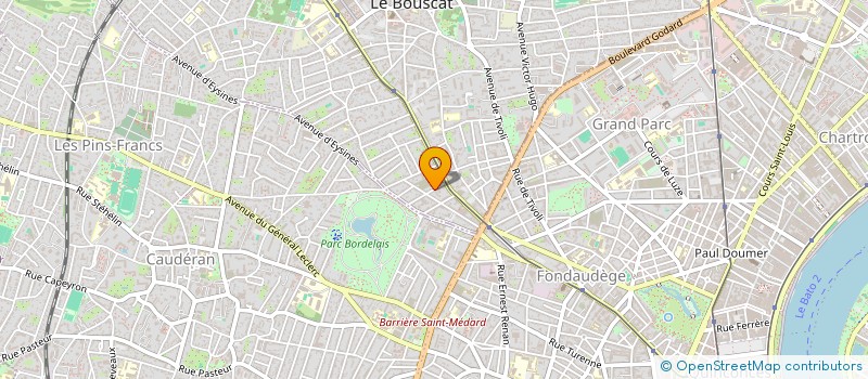 localisation de l'entreprise VANSTRAALEN  LE BOUSCAT