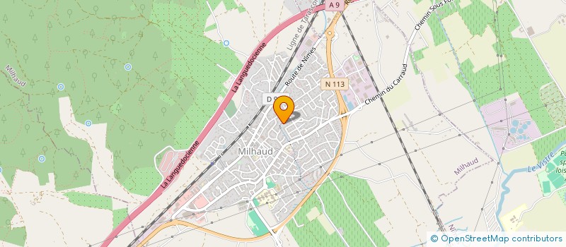 localisation de l'entreprise VANSYD  MILHAUD