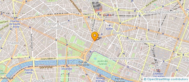localisation de l'entreprise VANTA à PARIS