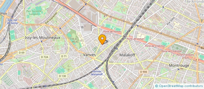 localisation de l'entreprise VANTA  PARIS