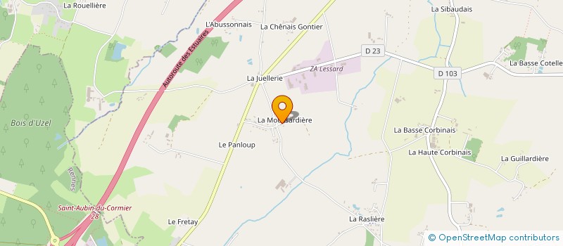 localisation de l'entreprise VANTAGE  RIVES-DU-COUESNON