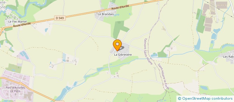 localisation de l'entreprise VANTEM à TALMONT-SAINT-HILAIRE