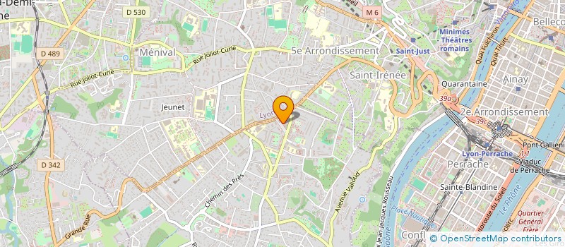 localisation de l'entreprise VANTORI  SAINTE FOY LES LYON