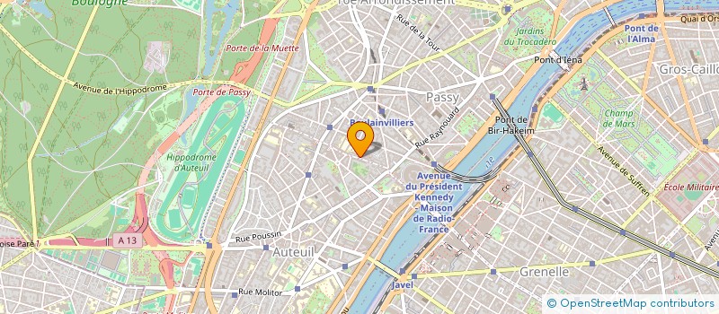 localisation de l'entreprise VANVES 22  PARIS