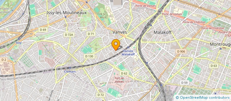 localisation de l'entreprise VANVES à VANVES