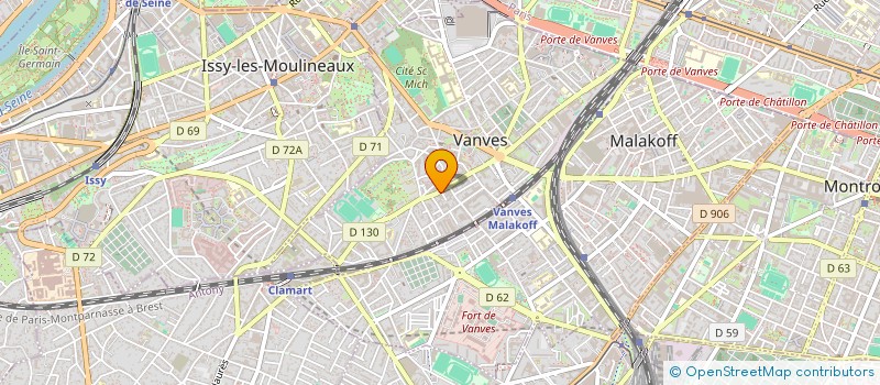 localisation de l'entreprise VANVESDIS à VANVES