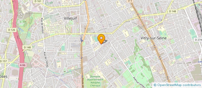 localisation de l'entreprise VANZA à VILLEJUIF