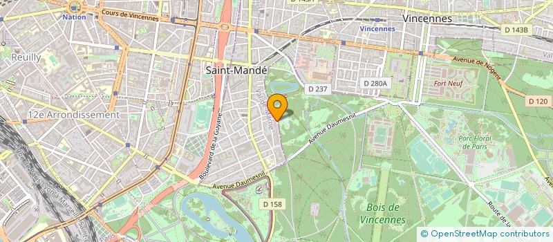 localisation de l'entreprise VANZON à SAINT-MANDE