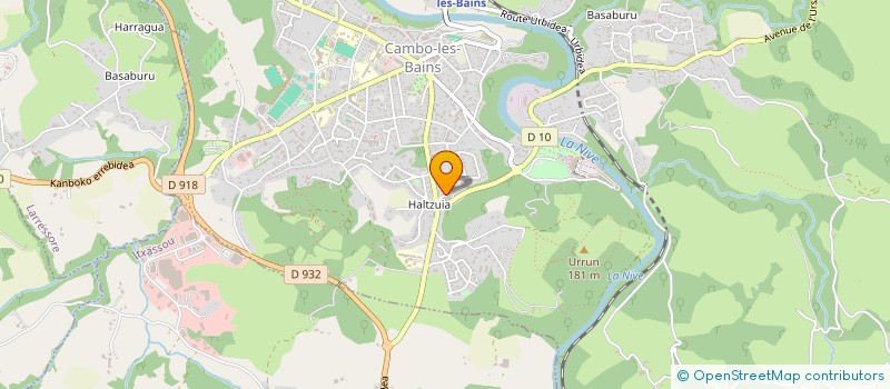 localisation de l'entreprise VANZON EXPLORER  CAMBO-LES-BAINS