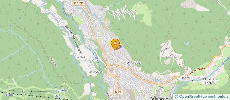 localisation de l'entreprise VANZONE  BRIANCON