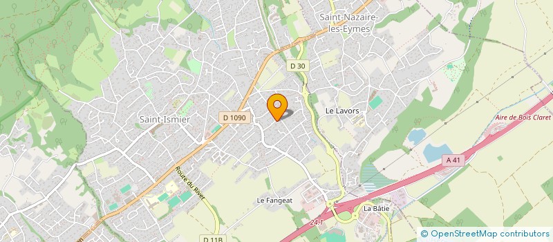 localisation de l'entreprise VAO TEA à SAINT-ISMIER