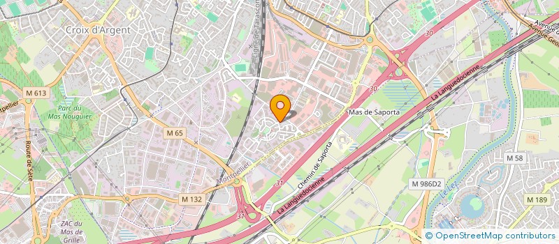 localisation de l'entreprise VAOE à MONTPELLIER