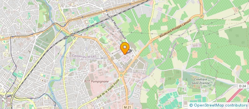 localisation de l'entreprise VAONIS à CASTELNAU-LE-LEZ