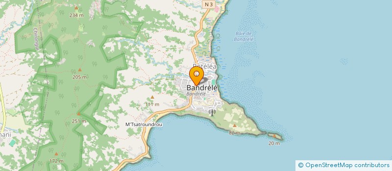 localisation de l'entreprise VAOVAO MIXTE à BANDRELE