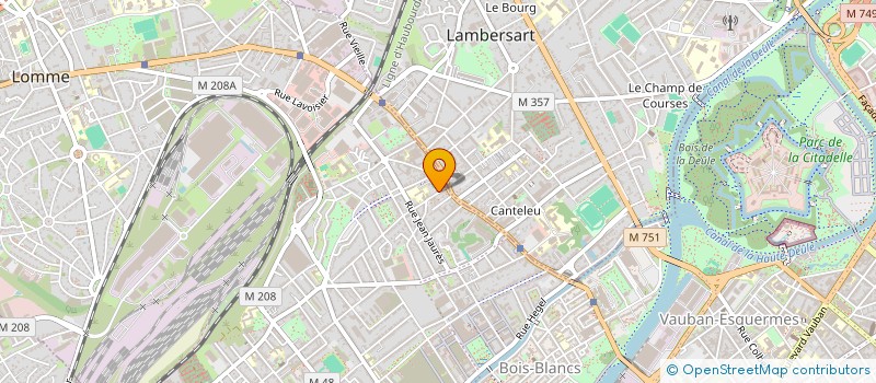 localisation de l'entreprise VAP à LILLE