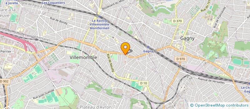 localisation de l'entreprise VAP AIR à VILLEMOMBLE