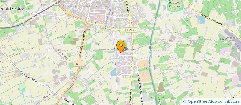 localisation de l'entreprise VAP CASTRES  AVIGNON