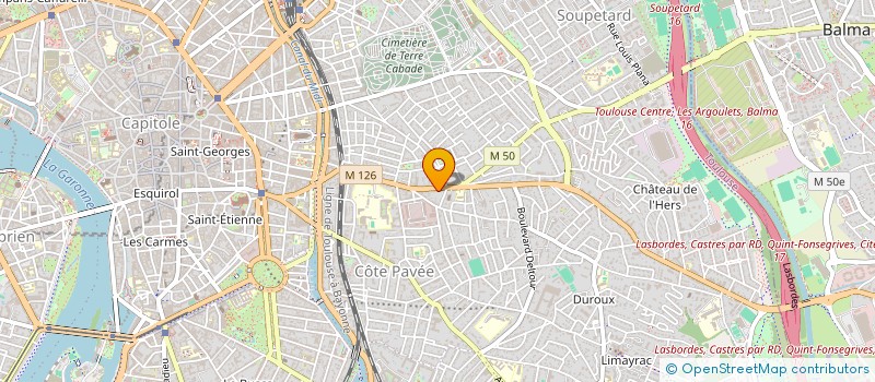 localisation de l'entreprise VAP GALERY à TOULOUSE