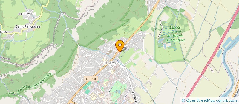 localisation de l'entreprise VAP'HELIN  CROLLES