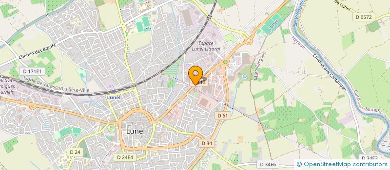 localisation de l'entreprise VAP'IN STORE à LUNEL