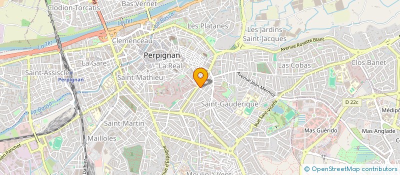 localisation de l'entreprise VAP'LP à PERPIGNAN