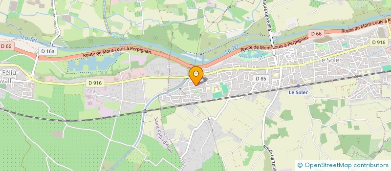 localisation de l'entreprise VAP'LS  LE SOLER