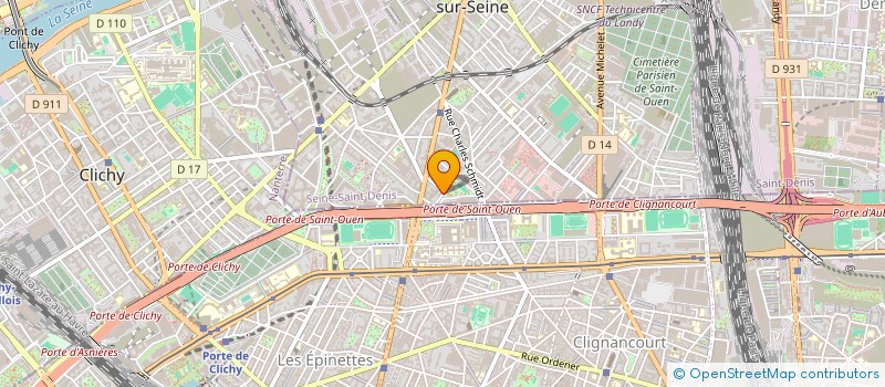localisation de l'entreprise VAPCL à SAINT-OUEN-SUR-SEINE
