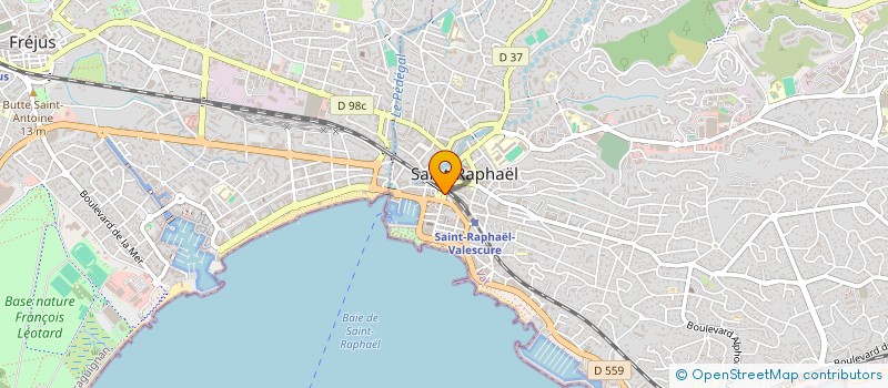 localisation de l'entreprise VAPE & RAPHE à SAINT-RAPHAEL