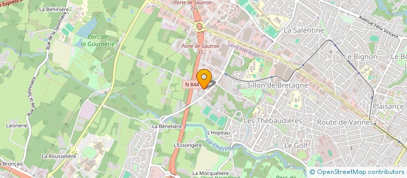 localisation de l'entreprise VAPECLUB à SAINT-HERBLAIN