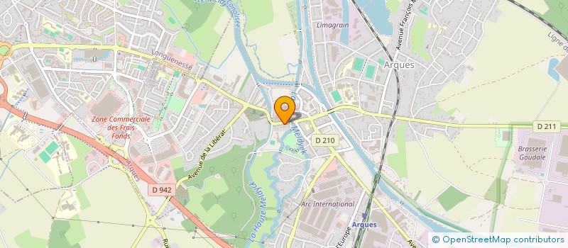 localisation de l'entreprise VAPENEST à ARQUES