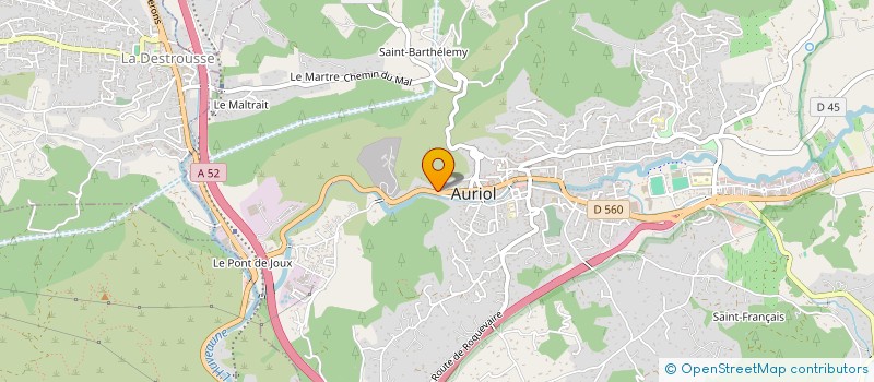 localisation de l'entreprise VAPES & VOUS à AURIOL