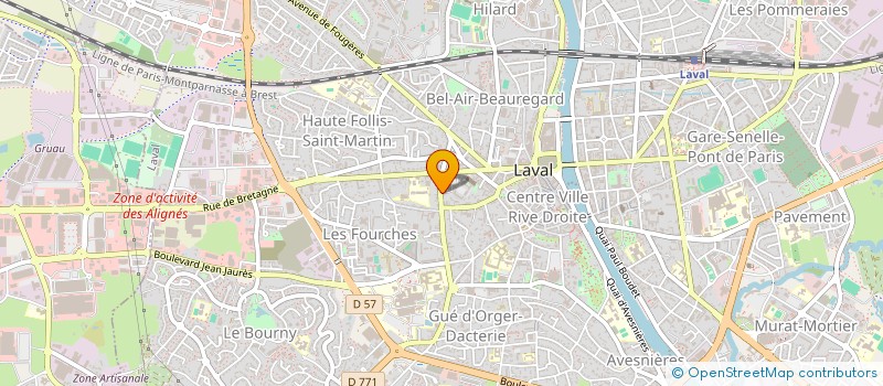 localisation de l'entreprise VAPEUR!  FERCE