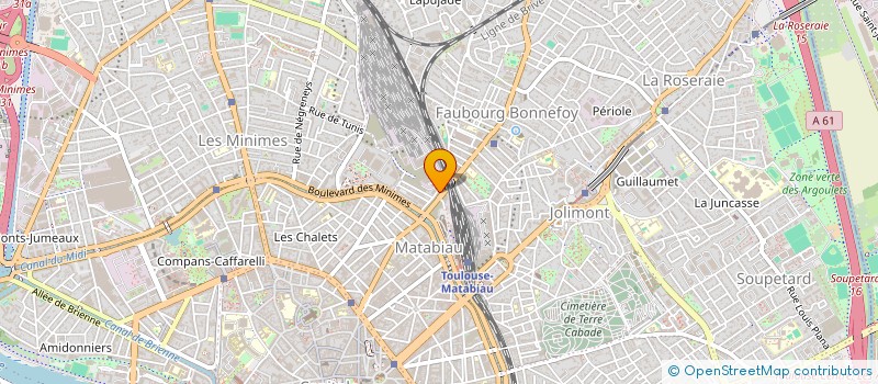 localisation de l'entreprise VAPEUR ORANGE à TOULOUSE